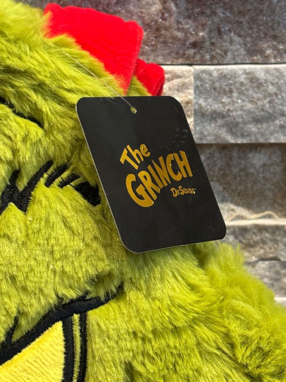 Dr. Seuss’ The Grinch Plush Tote Bag & Wallet Set - Officially Licensed - Picture 3 of 16